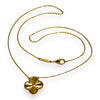 BRAND NEW | 18ct Gold Golden Clover Radiance Necklace 44cm