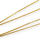 BRAND NEW | 18ct Gold Golden Clover Radiance Necklace 44cm