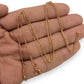 NZGD | 9ct Gold UNOAERRE Fine Curb Elegance Chain 58cm