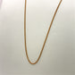 NZGD | 9ct Gold UNOAERRE Fine Curb Elegance Chain 58cm