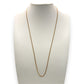NZGD | 9ct Gold UNOAERRE Fine Curb Elegance Chain 58cm