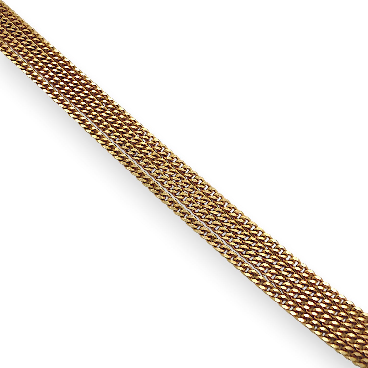 NZGD | 9ct Gold UNOAERRE Fine Curb Elegance Chain 58cm
