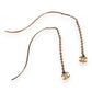 NZGD | 18ct Gold Golden Joy Dance CC Drop Earrings