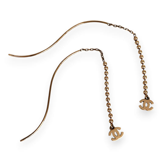 NZGD | 18ct Gold Golden Joy Dance CC Drop Earrings