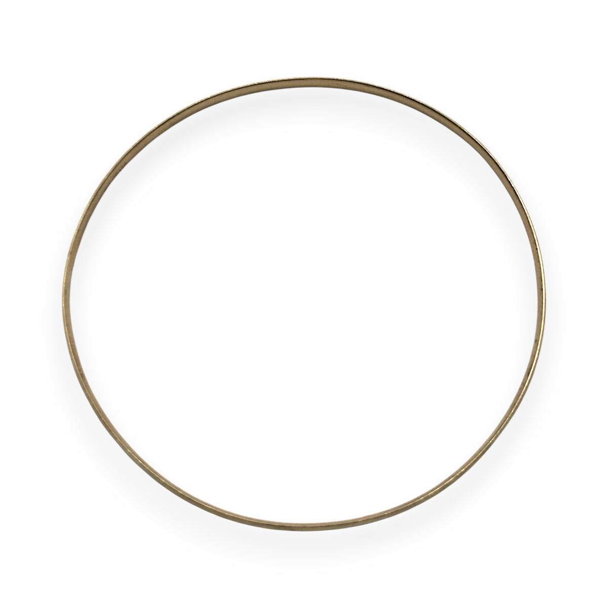 NZGD | 9ct Gold PROUDS Golden Whisper Bangle 60.2mm