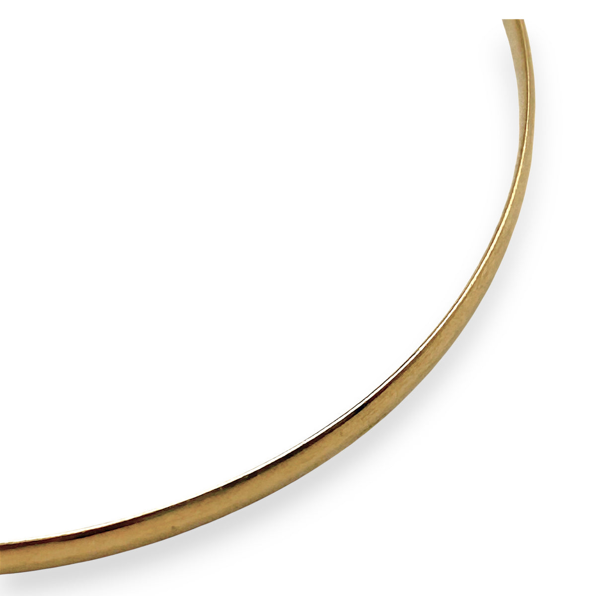 NZGD | 9ct Gold PROUDS Golden Whisper Bangle 60.2mm