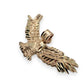 NZGD | 9ct Gold  Freedom Crest Eagle Pendant 37.7mm
