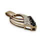 NZGD | 9ct Gold Sapphire Serenade Pendant 20.2mm