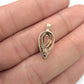 NZGD | 9ct Gold Sapphire Serenade Pendant 20.2mm