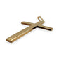 NZGD | 9ct Gold Eternal Cross Pendant 42mm