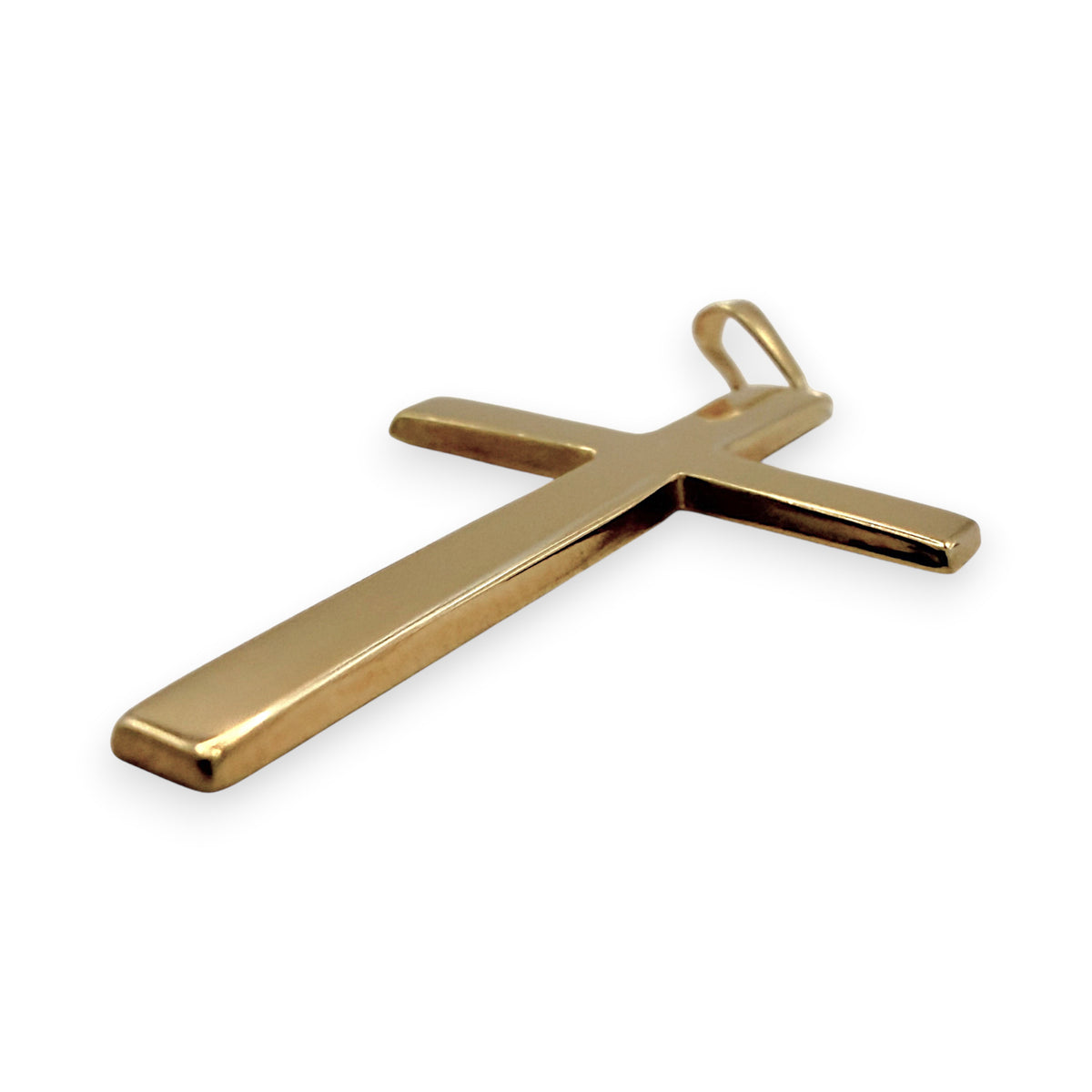 NZGD | 9ct Gold Eternal Cross Pendant 42mm