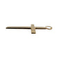 NZGD | 9ct Gold Eternal Cross Pendant 42mm