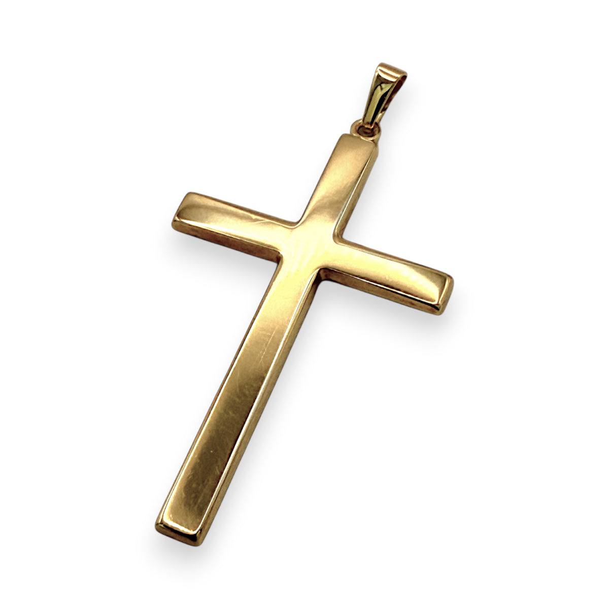 NZGD | 9ct Gold Eternal Cross Pendant 42mm