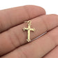 NZGD | 9ct Gold Classic Ornate Cross Pendant 17.9mm
