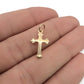 NZGD | 9ct Gold Classic Ornate Cross Pendant 17.9mm