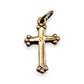 NZGD | 9ct Gold Classic Ornate Cross Pendant 17.9mm