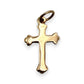 NZGD | 9ct Gold Classic Ornate Cross Pendant 17.9mm