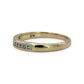 NZGD | 9ct Gold Diamond Precision Eternity Ring Size O