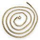 NZGD | 9ct Gold Slimline Gleam Chain 49cm