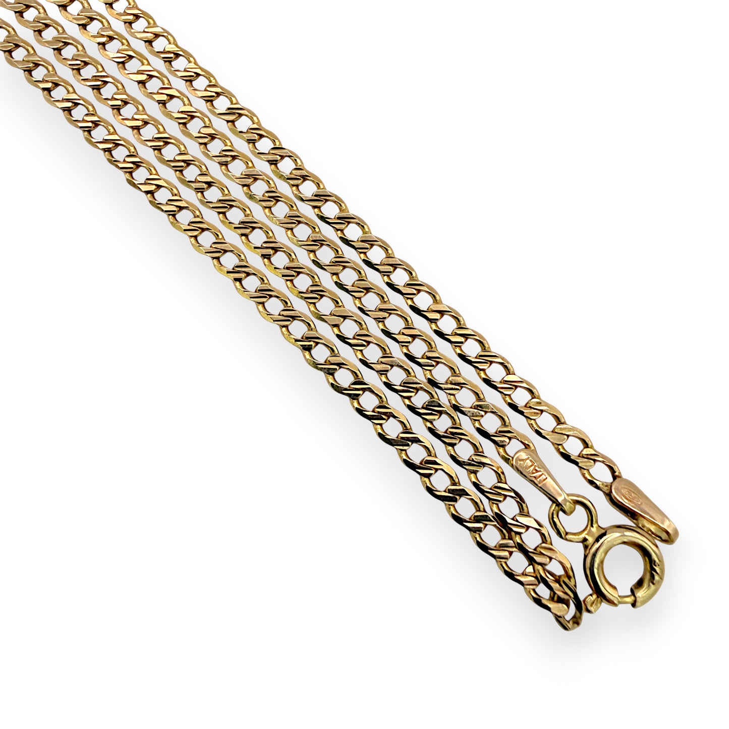 NZGD | 9ct Gold Slimline Gleam Chain 49cm