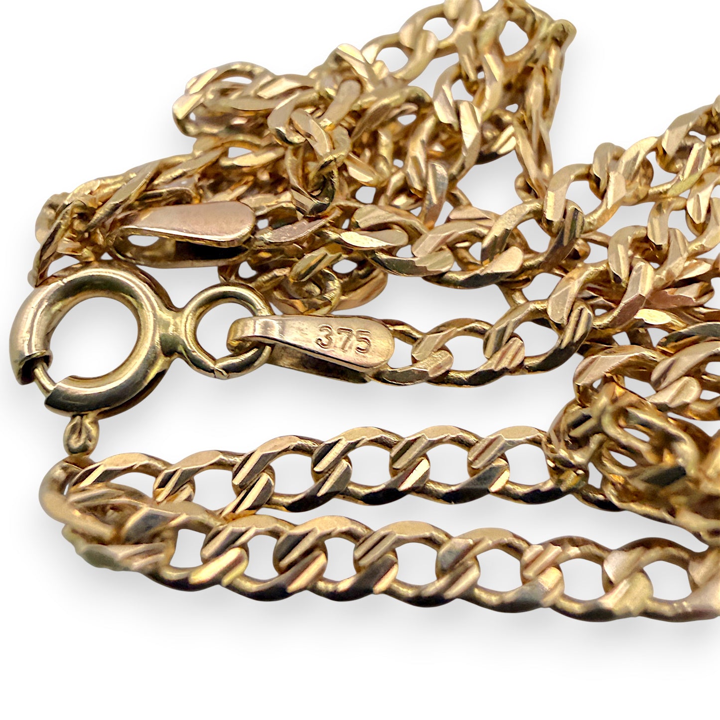 NZGD | 9ct Gold Slimline Gleam Chain 49cm