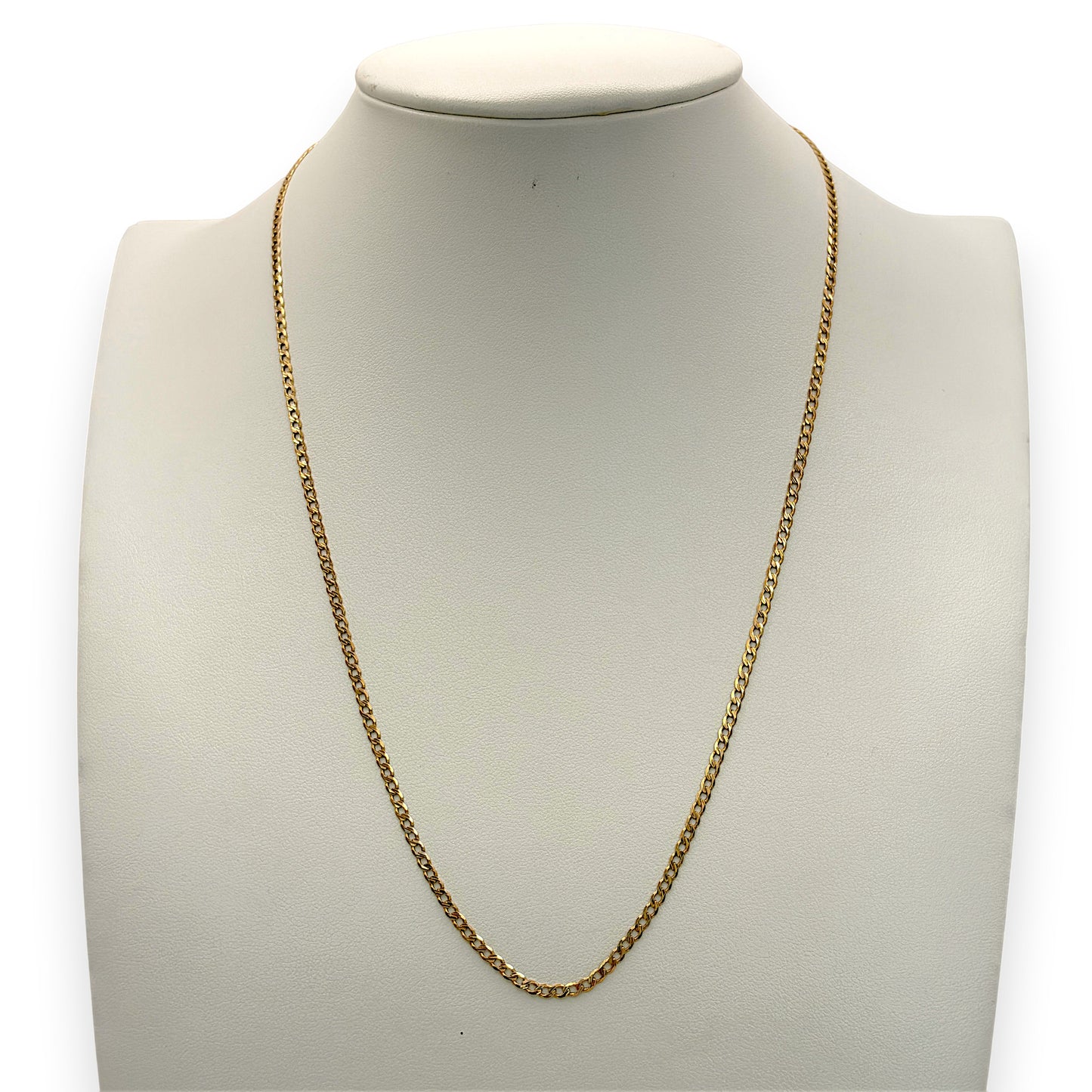 NZGD | 9ct Gold Slimline Gleam Chain 49cm