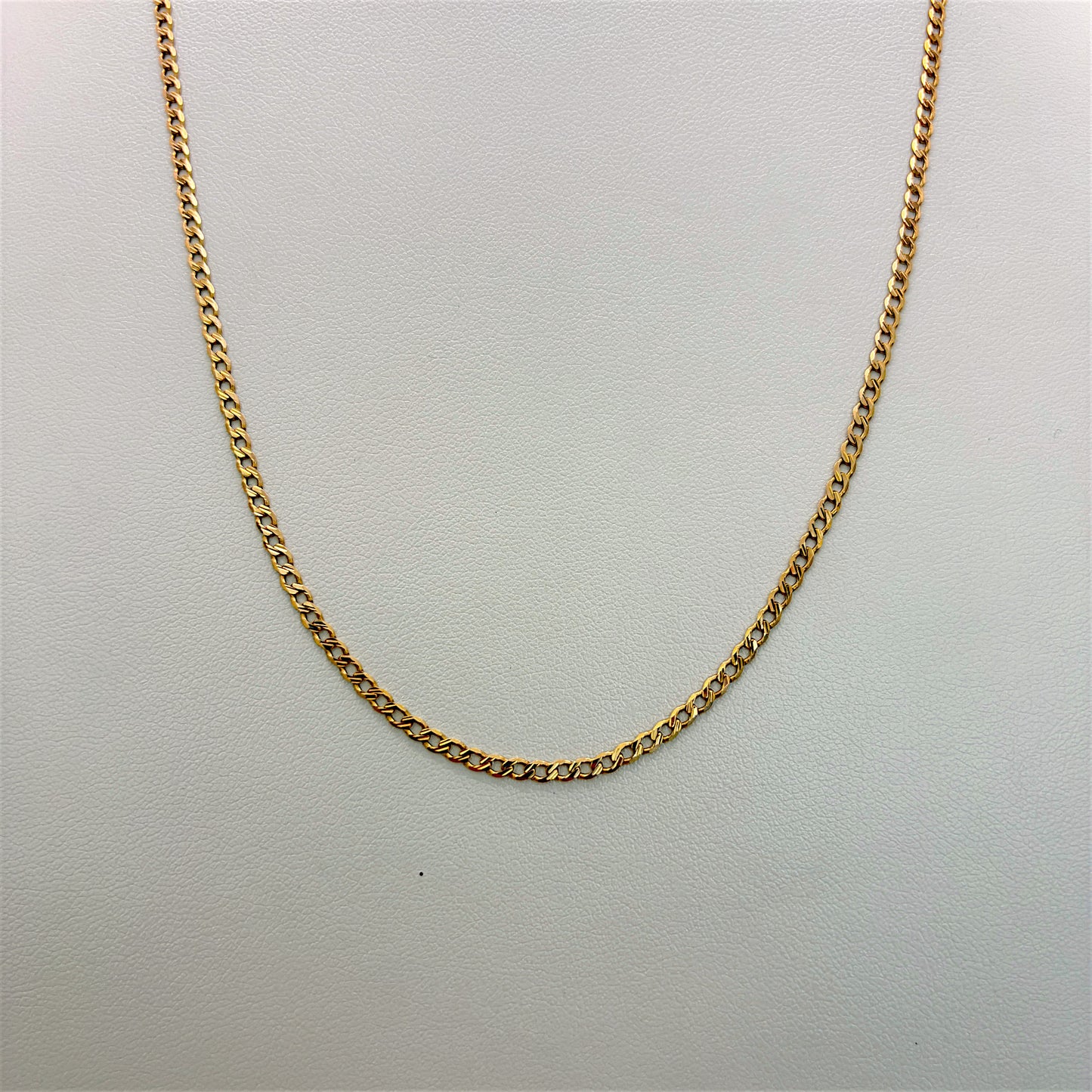 NZGD | 9ct Gold Slimline Gleam Chain 49cm