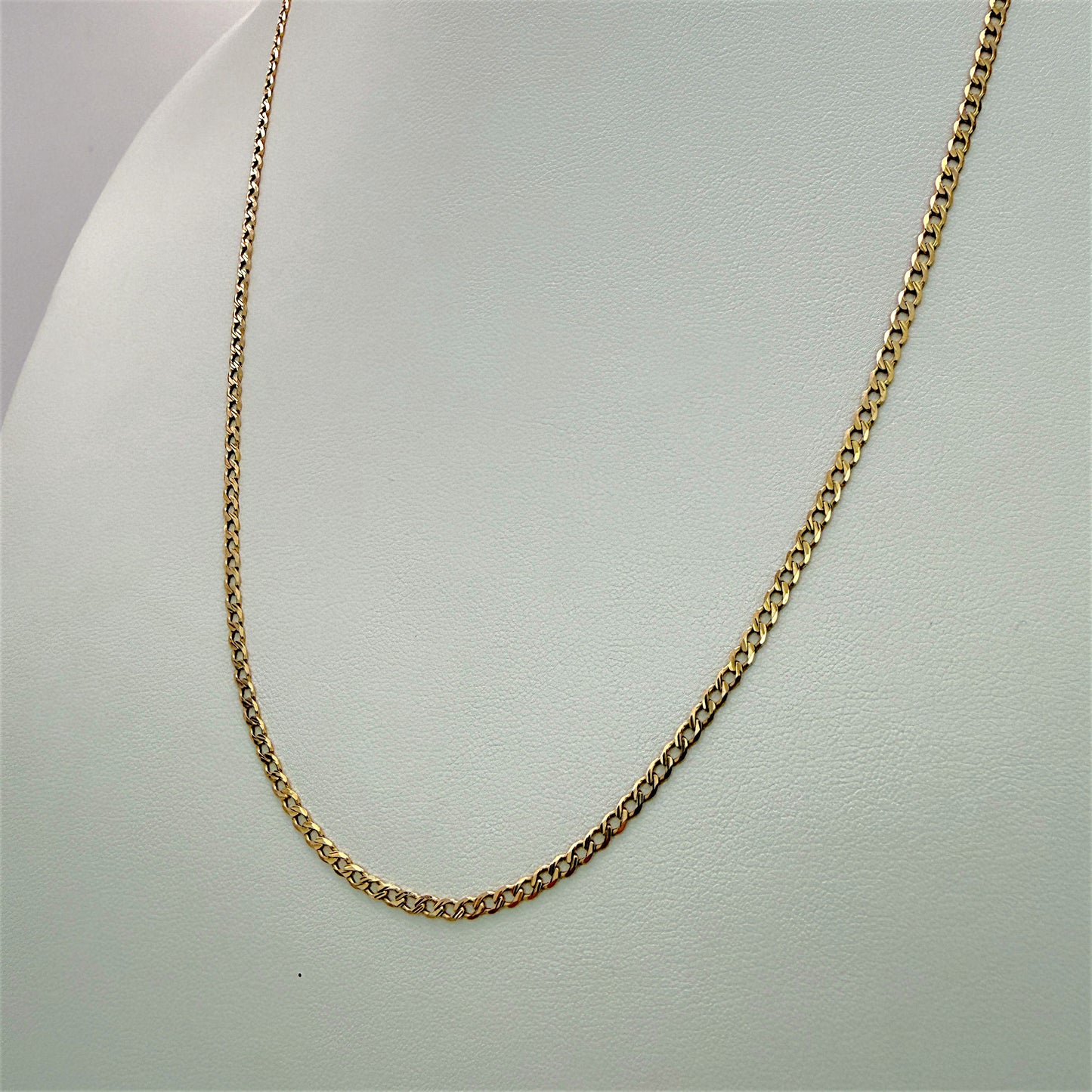 NZGD | 9ct Gold Slimline Gleam Chain 49cm