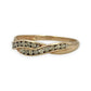 NZGD | 9ct Gold PROUDS Luxe Weave Diamond Ring Size Q 1/2