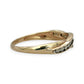 NZGD | 9ct Gold PROUDS Luxe Weave Diamond Ring Size Q 1/2