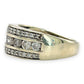 NZGD| 9ct Gold Diamond Cascade Royale Ring Valuation $2,650