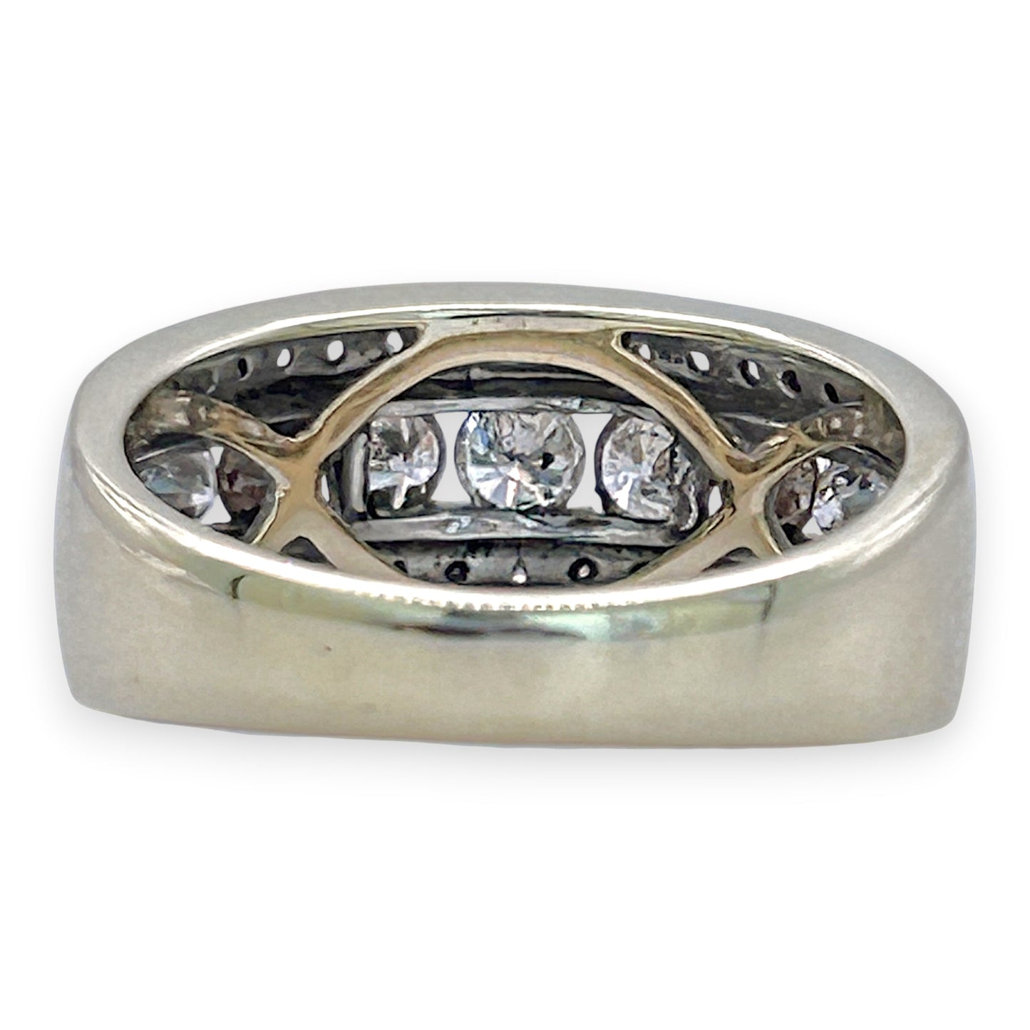 NZGD| 9ct Gold Diamond Cascade Royale Ring Valuation $2,650
