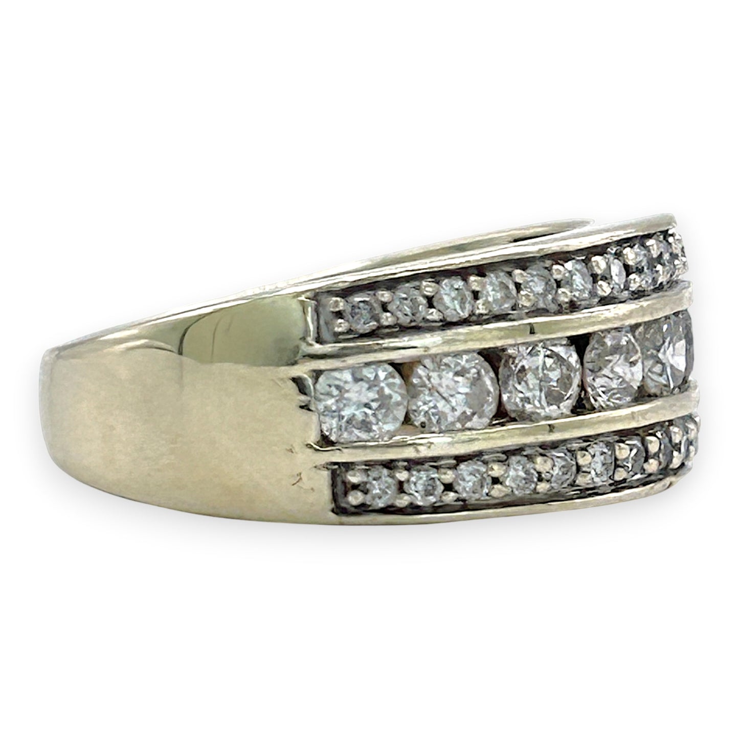 NZGD| 9ct Gold Diamond Cascade Royale Ring Valuation $2,650