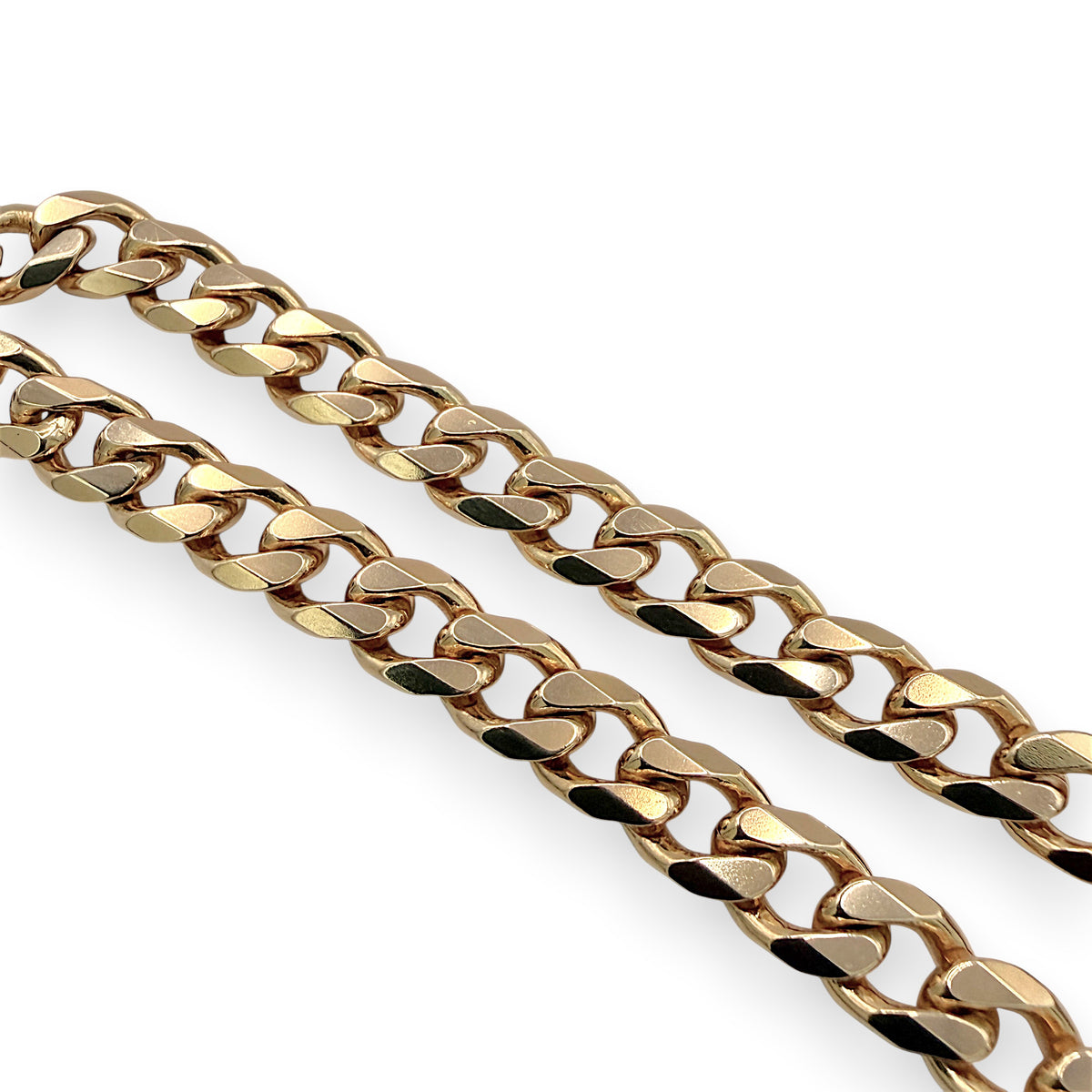 NZGD | 9ct Gold Majestic Curb Link Bracelet 21cm