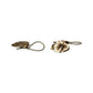 NZGD | 9ct Gold Tropical Leaf Hook Earrings