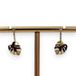 NZGD | 9ct Gold Tropical Leaf Hook Earrings