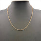 NZGD | 10ct Gold Michael Hill Singapore Chain 45cm