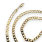 NZGD | 10ct Gold Signature Curb Elegance Chain 55cm