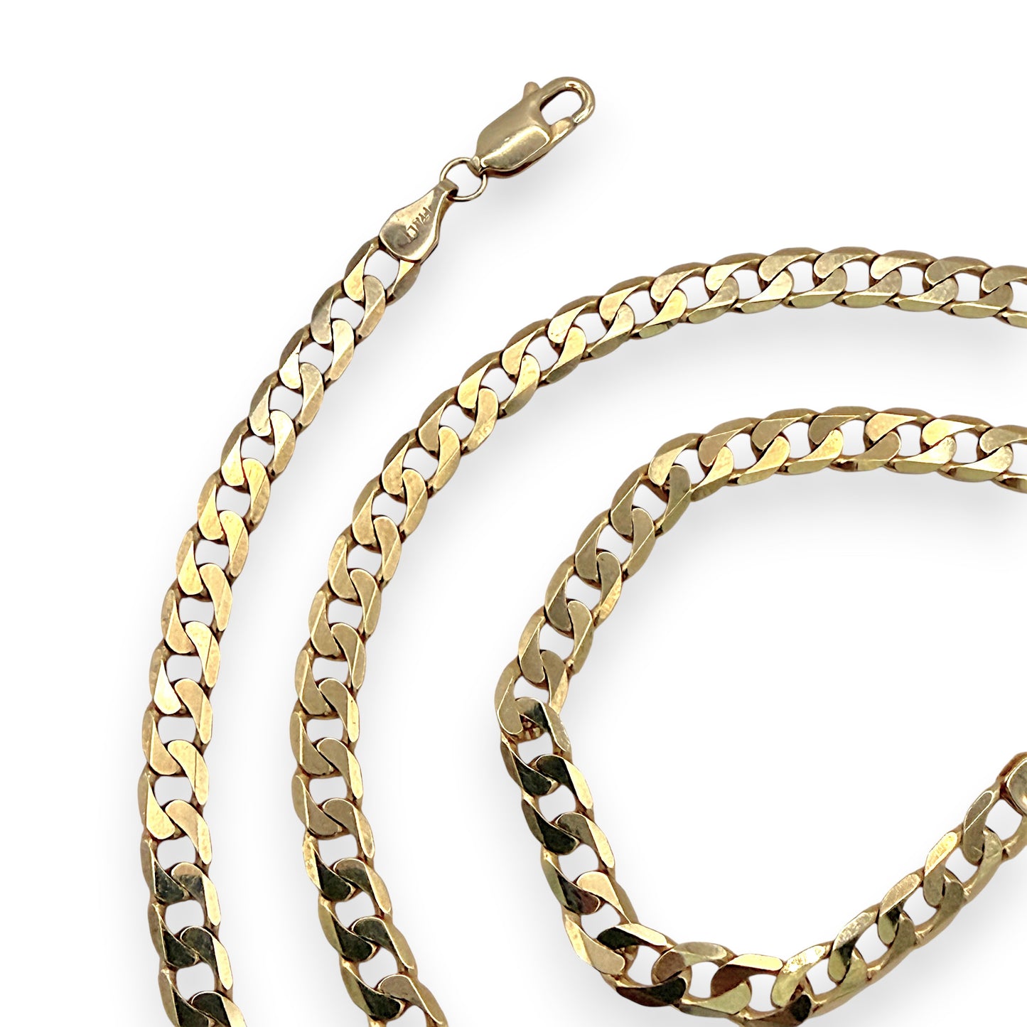 NZGD | 10ct Gold Signature Curb Elegance Chain 55cm