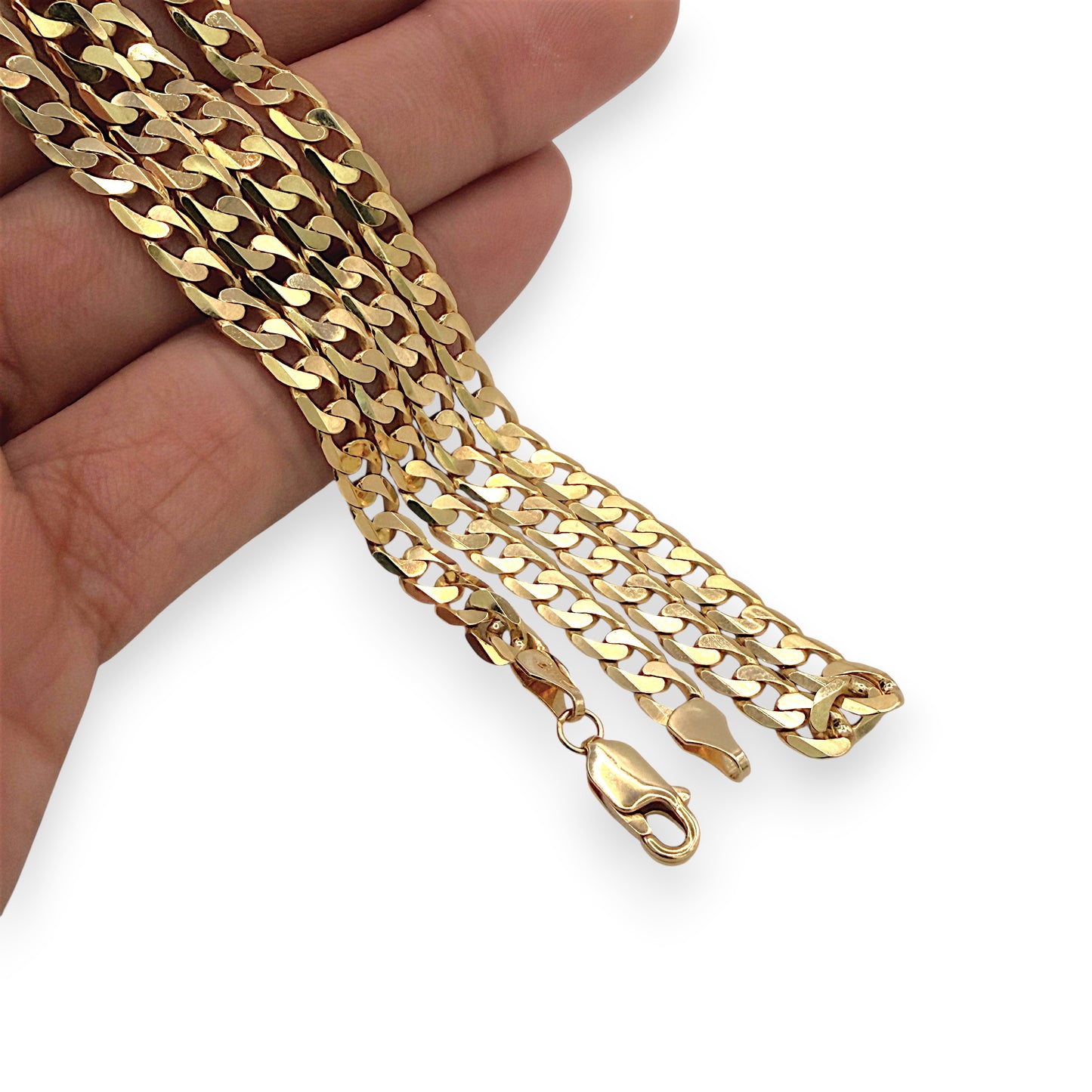 NZGD | 10ct Gold Signature Curb Elegance Chain 55cm