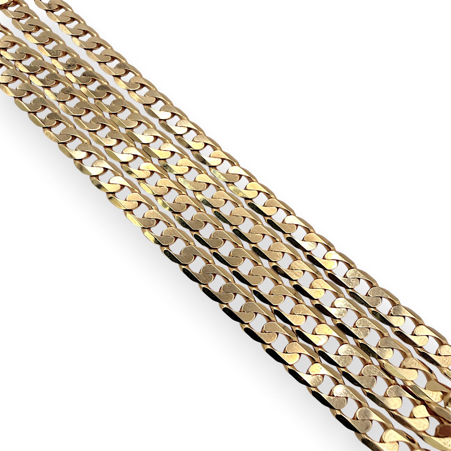 NZGD | 10ct Gold Signature Curb Elegance Chain 55cm