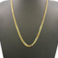 NZGD | 10ct Gold Signature Curb Elegance Chain 55cm