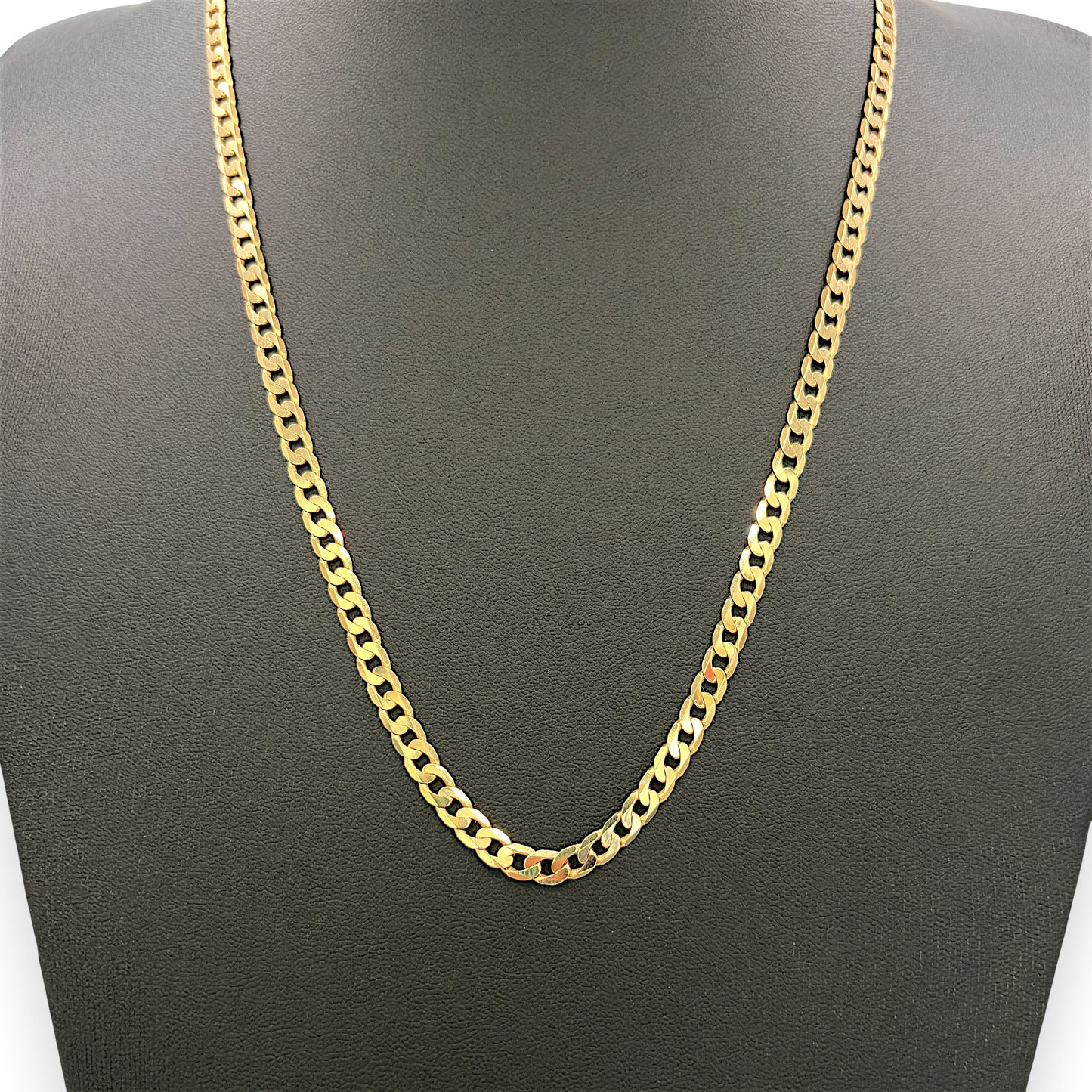 NZGD | 10ct Gold Signature Curb Elegance Chain 55cm