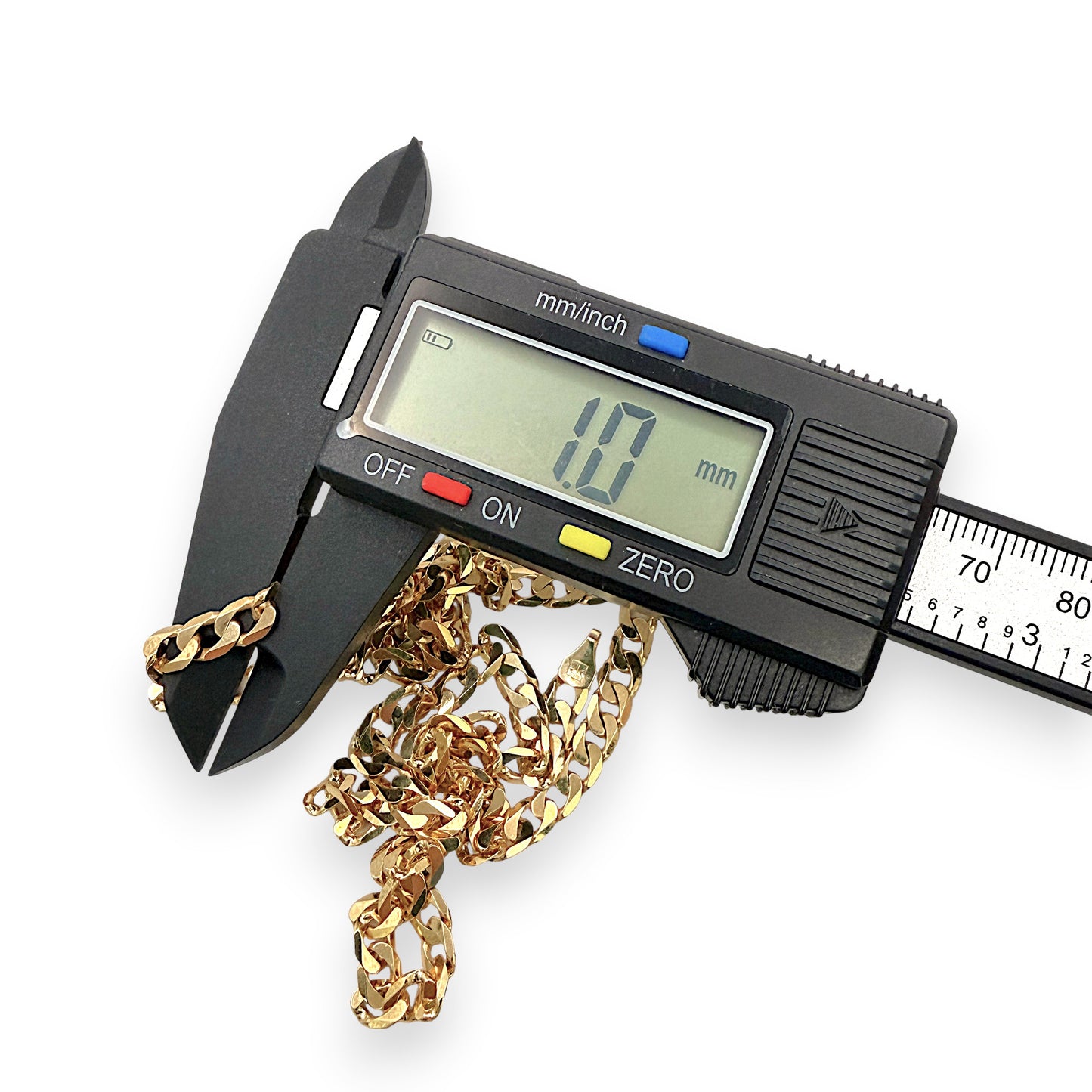 NZGD | 10ct Gold Signature Curb Elegance Chain 55cm