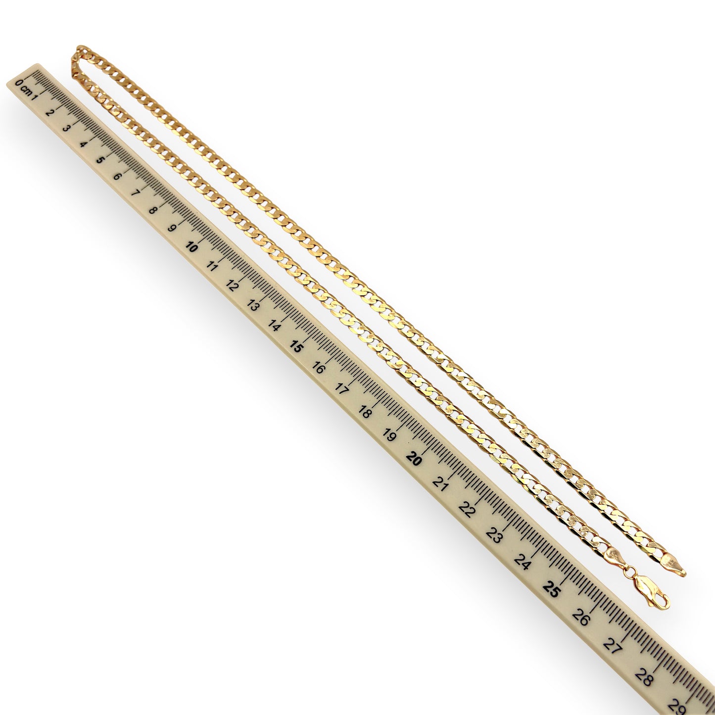 NZGD | 10ct Gold Signature Curb Elegance Chain 55cm