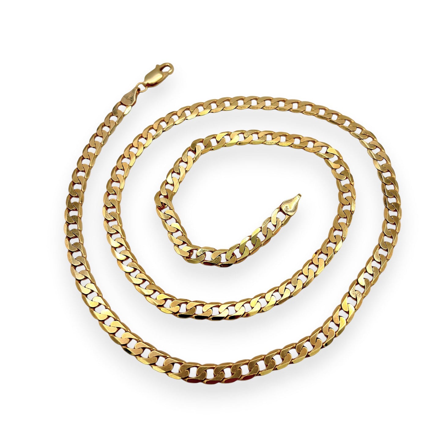 NZGD | 10ct Gold Signature Curb Elegance Chain 55cm