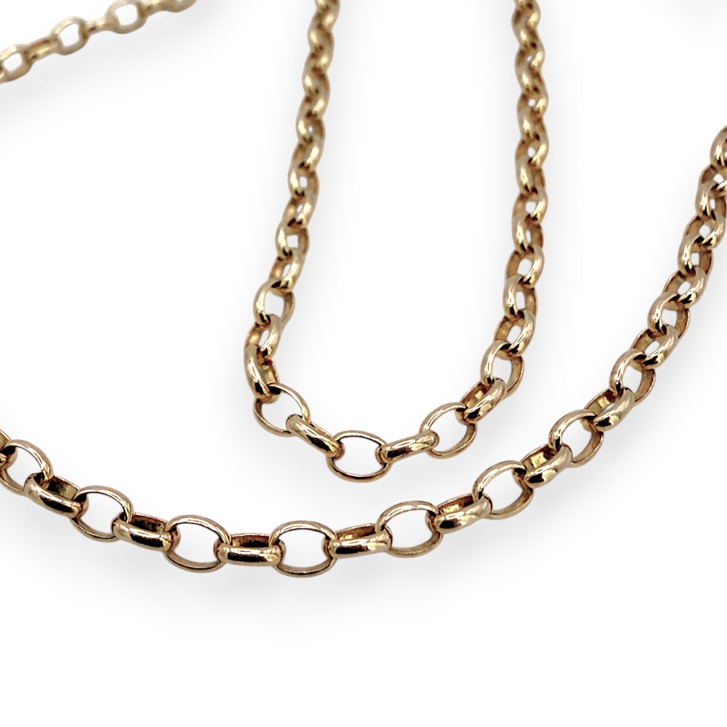 NZGD | 10ct Gold MICHAEL HILL Classic Oval Link Chain 50cm