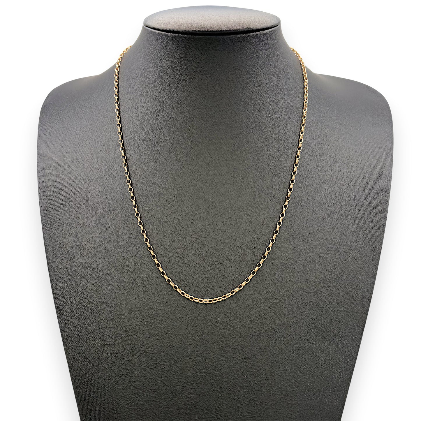 NZGD | 10ct Gold MICHAEL HILL Classic Oval Link Chain 50cm