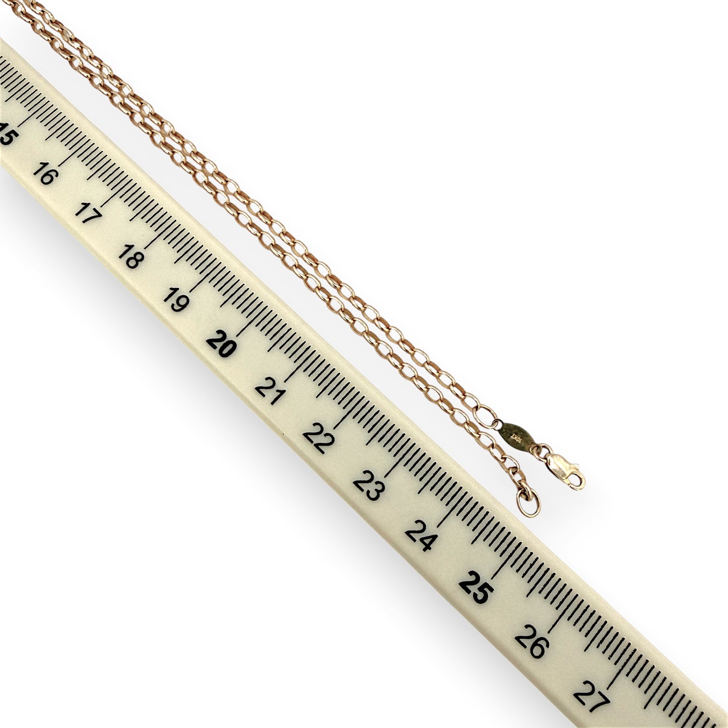 NZGD | 10ct Gold MICHAEL HILL Classic Oval Link Chain 50cm