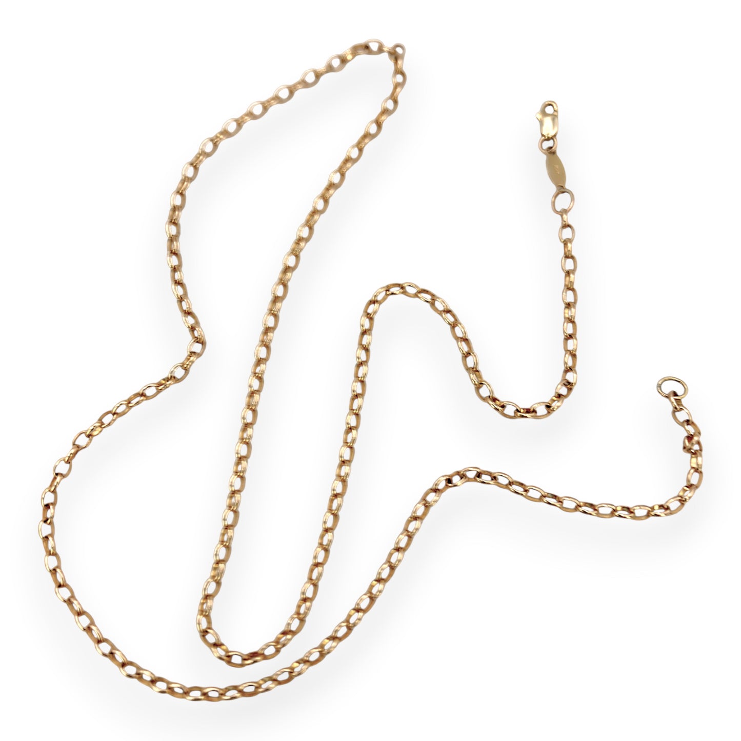 NZGD | 10ct Gold MICHAEL HILL Classic Oval Link Chain 50cm